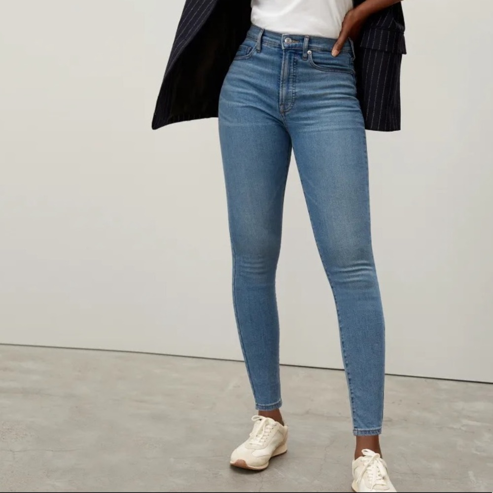 Everlane high rise skinny jeans 25 - Picture 1 of 9